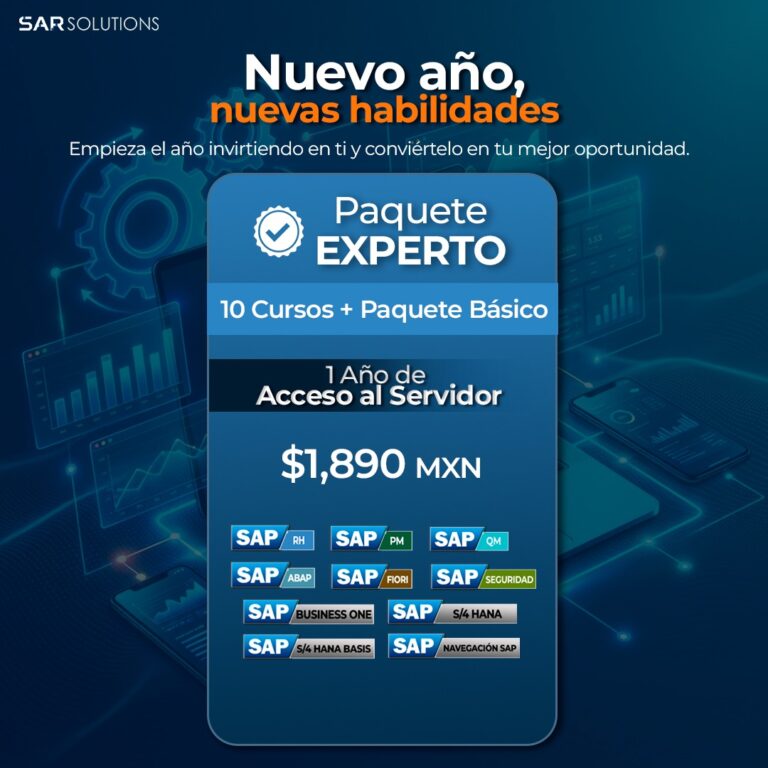 Paquete Experto SAP